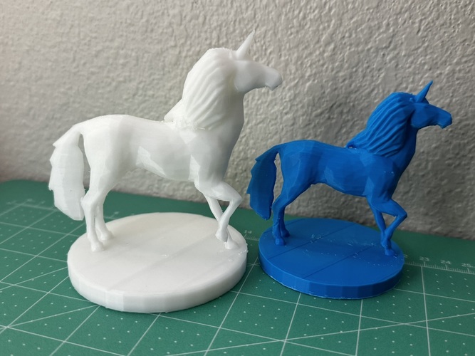 Unicorn (Low Poly) 3D Print 49228