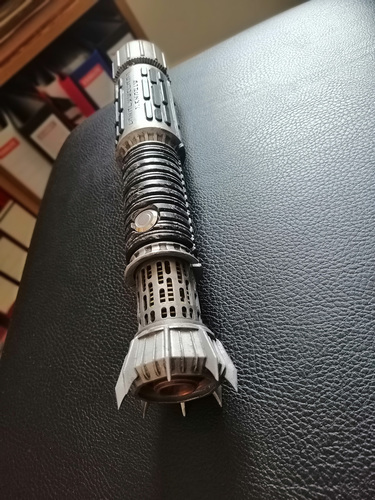 Custom Cutaway Saber Hilt 3D Print 49429