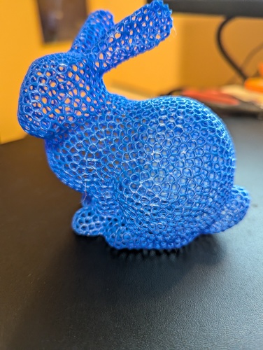 Stanford Easter Bunny - Voronoi 3D Print 49649