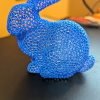 Small Stanford Easter Bunny - Voronoi 3D Printing 49649