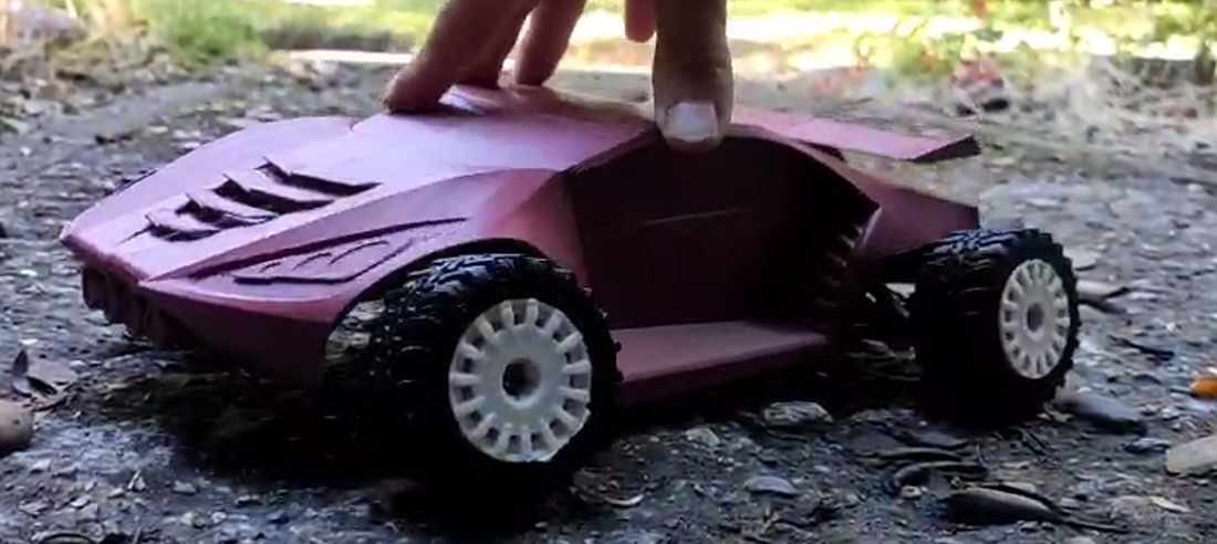 Futurist offroad car 3D Print 49717