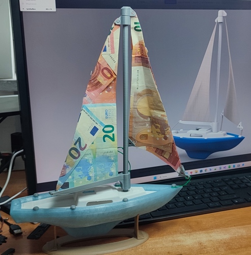 Sailboat 3D Print 49724