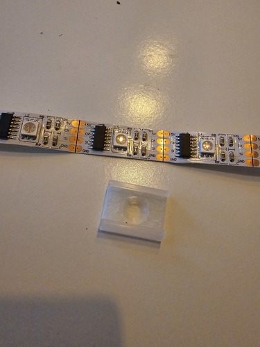 Flexible LED Strip Clip 3D Print 49929