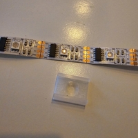 Small Flexible LED Strip Clip 3D Printing 49929