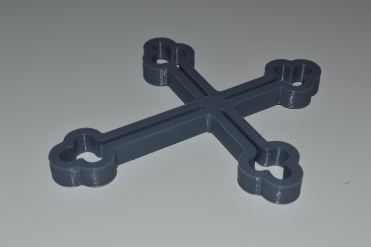 Simple Cross  3D Print 5024