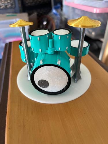 drum set model 3D Print 50253