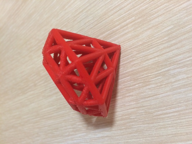 Diamond Lattice 3D Print 504