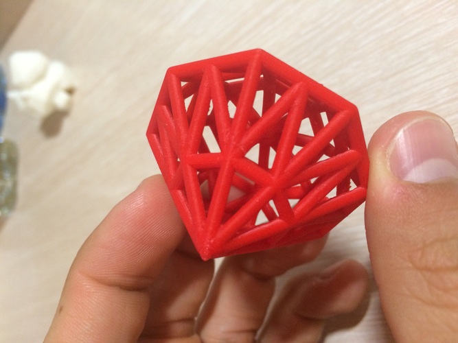 Diamond Lattice 3D Print 505