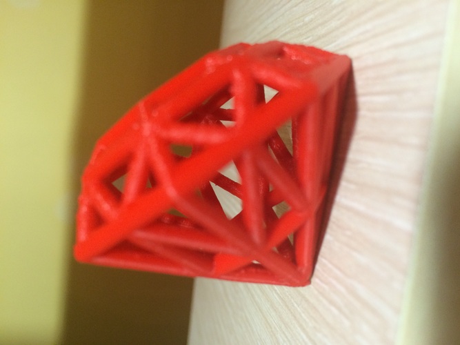 Diamond Lattice 3D Print 507