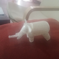 Small Elephant 3D Printing 5073