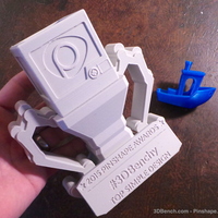Small Pinshape Awards Trophy 3D Printing 5092