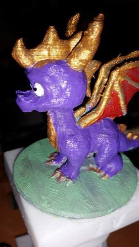 Spyro Action Figure Collector Statue 3D Print 5450