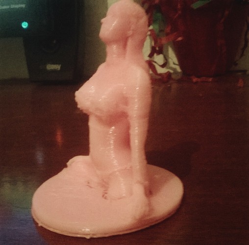 Emerging Girl 3D Print 5502