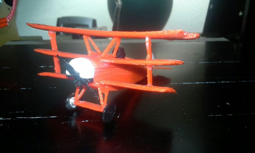 Fokker DR.1 Triplane Remix 3D Print 5548