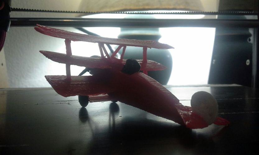 Fokker DR.1 Triplane Remix 3D Print 5549