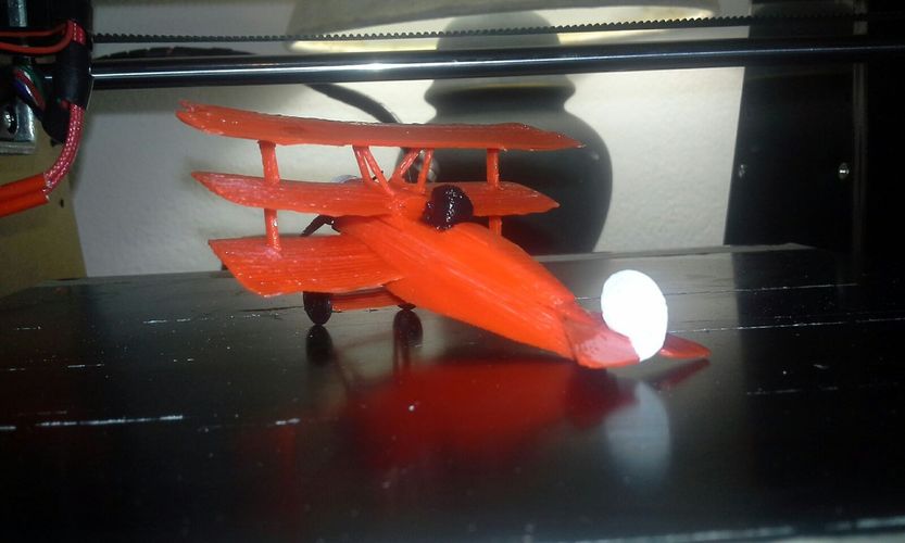 Fokker DR.1 Triplane Remix 3D Print 5550