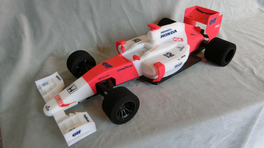 OpenR/C Formula 1 car 3D Print 5555