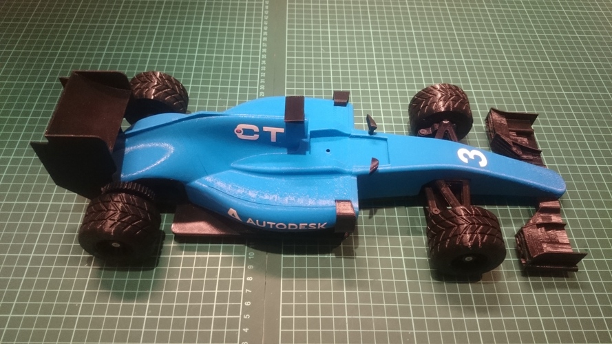 OpenR/C Formula 1 car 3D Print 5591