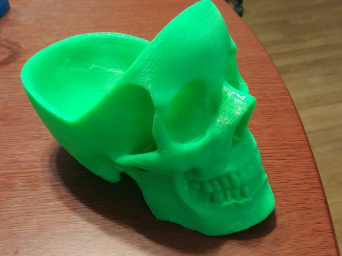 skull Ashtray 3D Print 5650