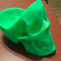 Small skull Ashtray 3D Printing 5650