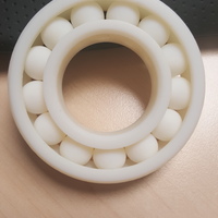 Small Large "Print-in-place" Ball Bearing (Ø145mm) 3D Printing 5872