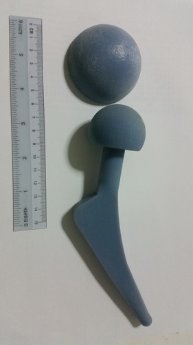 NUS Design Project (Hip Implant) 3D Print 6057