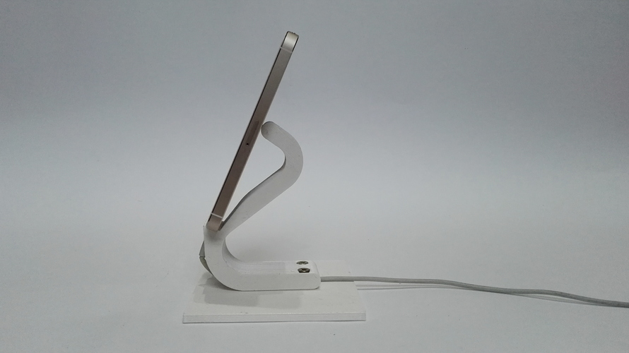 The Ess, Apple Lightning Cord Charging Dock for iPhone 5/5S/ 3D Print 6204