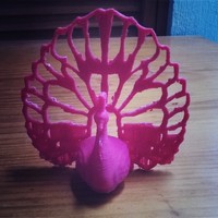 Small Peacock 3D Printing 643