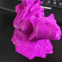 Small Bust - The Huntress v1.2 3D Printing 6571