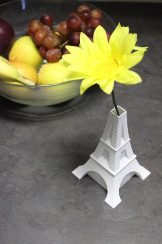 Eiffel Bud Vase 3D Print 6612