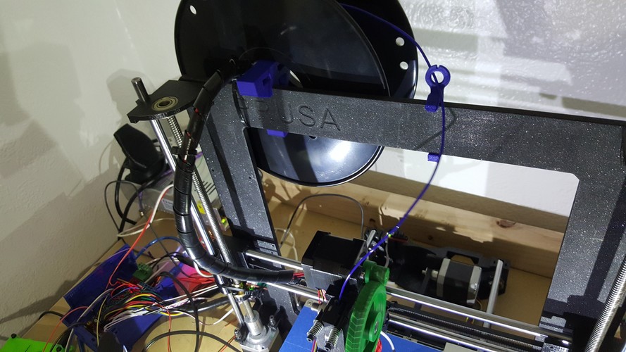 Horizontal filament holder 3D Print 6634