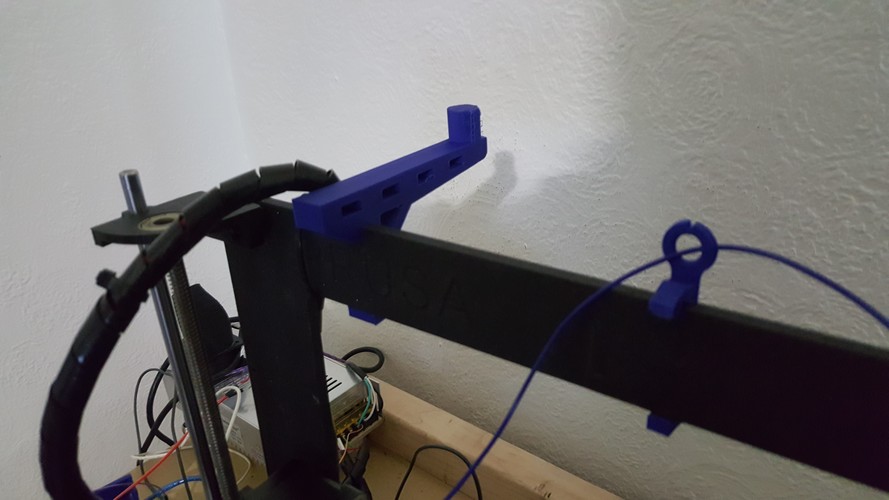 Horizontal filament holder 3D Print 6636