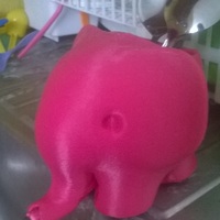 Small Elephant Utensils Drainer 3D Printing 664