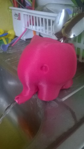 Elephant Utensils Drainer 3D Print 680