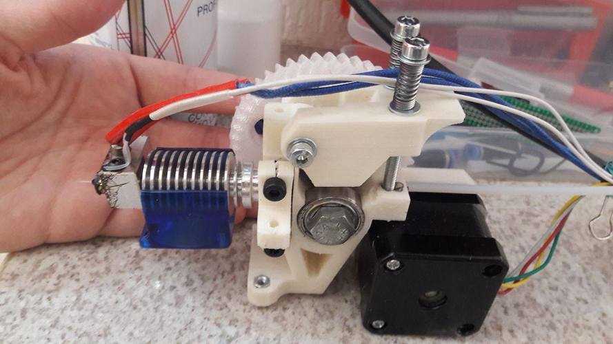 Compact extruder for E3D V6 3D Print 6800