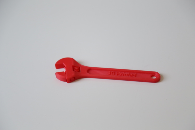 Fully assembled 3D printable wrench 3D Print 6872