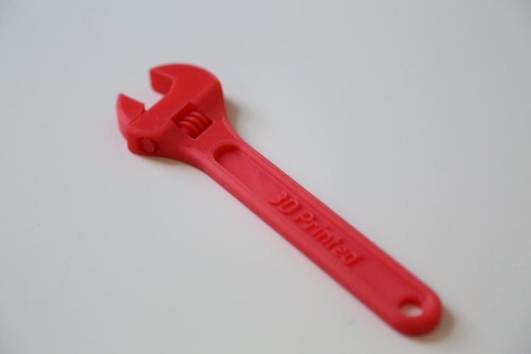 Fully assembled 3D printable wrench 3D Print 6873