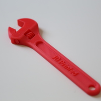 Small Fully assembled 3D printable wrench 3D Printing 6873