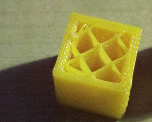 Cube Calibration Object 3D Print 6952