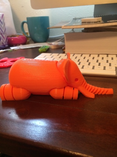 Elephant 3D Print 7023