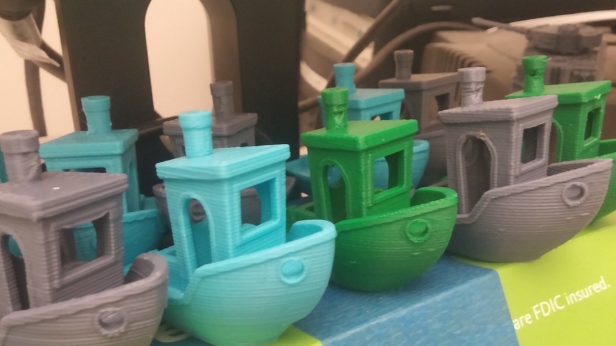 #3DBenchy - The jolly 3D printing torture-test 3D Print 7228