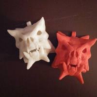 Small Gankra Skull Charm  3D Printing 7327
