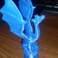 Small Aria the Dragon 3D Printing 7337