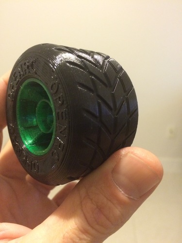 OPENRC F1 Rain Tires 1 3D Print 7673