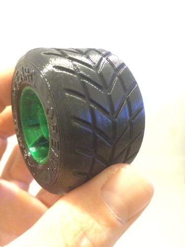 OPENRC F1 Rain Tires 1 3D Print 7675