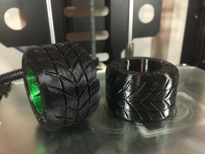 OPENRC F1 Rain Tires 1 3D Print 7678