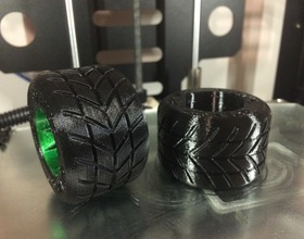 3D Printed OPENRC F1 Rain Tires 1 by Thomas Palm | Pinshape