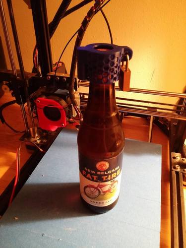Beer Bottle Lock 3D Print 8002