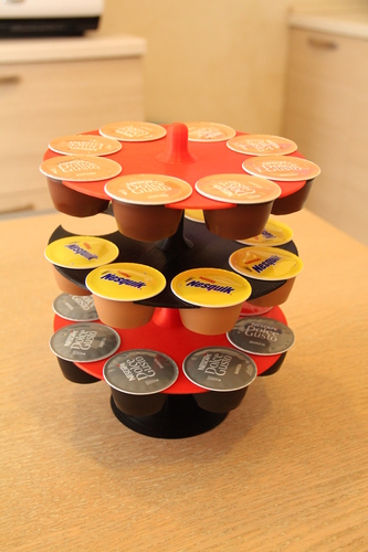 Porta cialde a piani dolce gusto nescafe krups capsule coffee 3D Print 8098