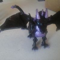 Small "Braq"  jointed dragon 3D Printing 8144